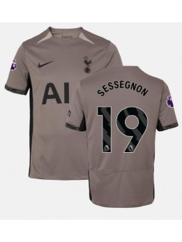 Moški Nogometna dresi replika Tottenham Hotspur Ryan Sessegnon #19 Tretji 2023-24 Kratek rokav
